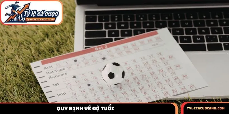 Điều khoản sử dụng cần tuân thủ về độ tuổi