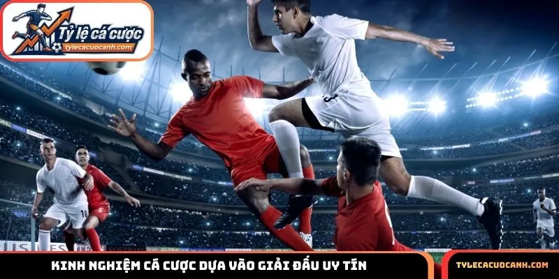 Kinh nghiệm cá cược dựa vào giải đấu uy tín